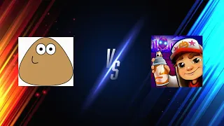 Pou vs Jake do subway surf, batalha de rap