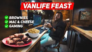 Brownies, Mac & Cheese, and Vanlife Gaming - VANLIFE FEAST