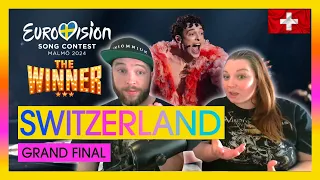THE WINNER! | Nemo - The Code (LIVE) | Switzerland🇨🇭| Grand Final | Eurovision 2024 | REACTION