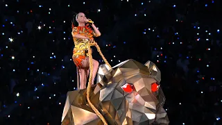 [4K/60FPS] Katy Perry (with Lenny Kravitz) - Roar~Dark Horse~I Kissed a Girl (Live @ Super Bowl)