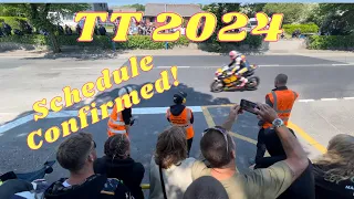 TT 2024 Schedule Confirmed! This is what racing will look like next year