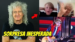 ¡BRIAN MAY le dio una SORPRESA a un JOVENCITO de 11 AÑOS!