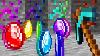 Minecraft but there's Custom Diamonds