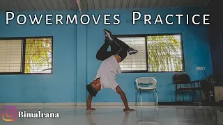 [BBOYING] Power moves Practice - Bimal rana