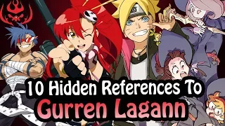 10 References To Gurren Lagann Hidden In Other Works!