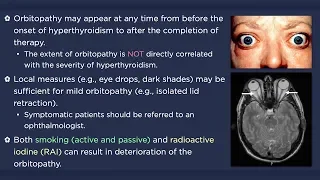 Hyperthyroidism: Graves' Orbitopathy