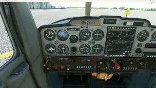 WBSim JPLogistics Cessna 152 startup