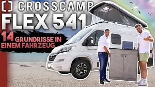 Crosscamp Flex 541 schon für 49.999€ 💸 | 14 Grundrisse durch VERRÜCKTES Modul-Konzept! 🔥