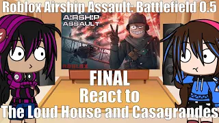 TLH and Casagrandes react to Roblox Airship Assault: Battlefield 0.5 Part FINAL