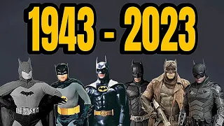 80 YEARS of Live Action Batsuits! (1943-2023)
