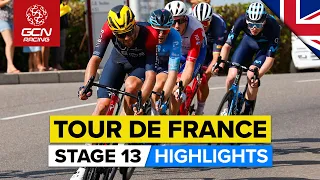 Chaotic Day Of Fast-Paced Racing! | Tour De France 2022 Stage 13 Highlights