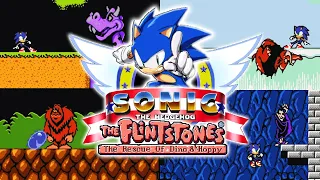 Sonic vs ALL BOSSES The Flintstones (NES) pack HD Mesen