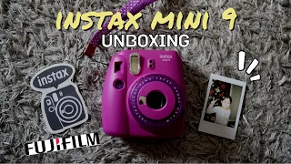 Instax Mini 9 Unboxing 2022 | set-up, first shot + accessories