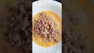 TORTANG TALONG WITH GROUND PORK