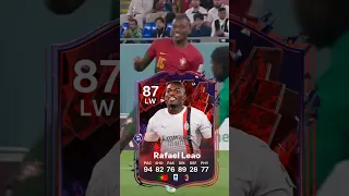 Rafael Leao is always smiling #fifa #acmilan  #ultimateteam #soccer #funny #ea #fc24 #portugal