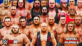 WWE 2K19 - 30 MAN ROYAL RUMBLE MATCH!! FORMER WINNERS ONLY!!