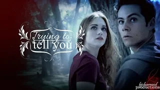 Stiles & Lydia - Trying to tell you