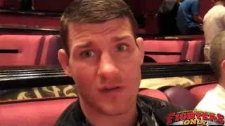 Mike Bisping: "Miller looks defeated already"
