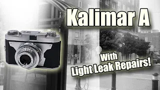 Film Photography! Kalimar A, Fixing lightleaks!