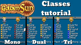 Golden Sun - Classes Analysis And Tutorial