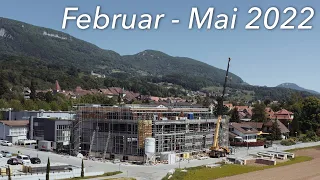 Bauprojekt Avenir / Februar - May 2022 / Neubau / Zeitraffer Baustelle