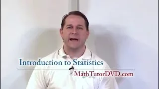 Lesson 1 - Intro To Statistics - Online Statistics Course - What is Statistics? - Statistics Help