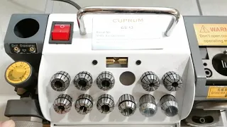 Обзор заточного станка для свёрл CUPRUM GS-13