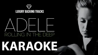 Rolling In The Deep - Adele - Karaoke instrumental with lyrics