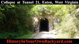 Is  a  Man  Buried  in  the  Collapsed  Railroad  Tunnel  21  in   Eaton,  West  Virginia?