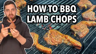 How to BBQ Lamb Chops Without Getting Flare Ups