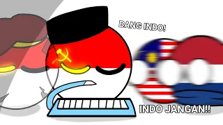 "Ketika Indo menyanyikan lagu kebangsaan barat. Countryball Animation.⚠️Read desk⚠️