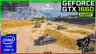 Can the GTX 1660 Super 6GB Handle World of Tanks at 1080p Ultra Settings?