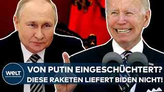 UKRAINE-KRIEG: Von Putin eingeschüchtert? Diese Raketen liefert die USA nicht an Selenskyj