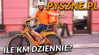 FOOD DELIVERY GUY (PYSZNE.PL) - Distance traveled? Earnings? | DO ROBOTY