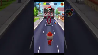 Talking Tom Gold Run Fireman Tom vs Boss Fight Funny Race Android iOS Gameplay #Shorts #TalkingTom