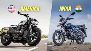 Top Selling Bikes In INDIA  &  America |  भारत और अमेरिका में सबसे ज्यादा बिकने वाली BIKES
