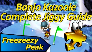 How to Collect all Jiggies in Freezeezy Peak - Banjo Kazooie Complete Jiggy Guide