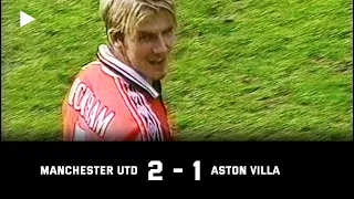 Manchester United v Aston Villa | Highlights | 1998/1999