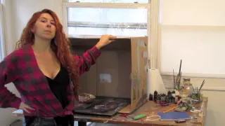 how to build a cheap spray booth airbrush painting secrets