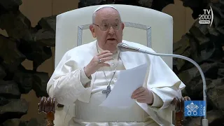 Papa Francesco, Udienza Generale 31 gennaio 2024