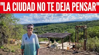 💪Ella misma está construyendo su casa en las sierras de córdoba