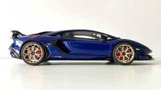 1:18 Lamborghini Aventador SVJ 105/250 by GT SPIRIT | Unboxing + DUO with SV