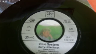 Blue System ‎– Sorry Little Sarah 7"