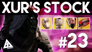 Destiny Xur Agent of the Nine Week #23 - NEW Exotic Armour and Weapons | February 13th