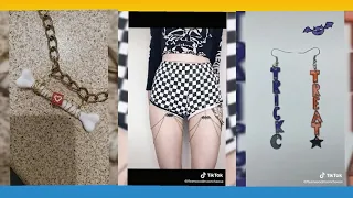 Alt style accessories tiktok compilation (punk/grunge/emo) #altdiy PART14