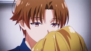 Ayanokoji kiss karuizawa|Classroom of the Elite Season3 Episode 13|#cote#classroomoftheeliteseason3