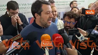 Salvini: "Se Macron vuole la guerra prenda elmetto e fionda e vada a combattere"