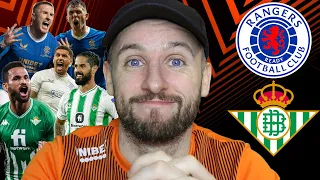 RANGERS VS REAL BETIS PREVIEW! RASKIN IS OUT! WHO STEPS UP?