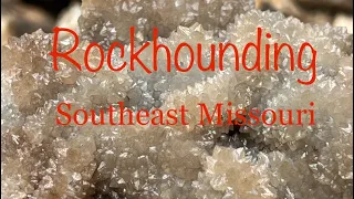 Rockhounding Missouri |  amazing druse quartz marcasite and more!!!