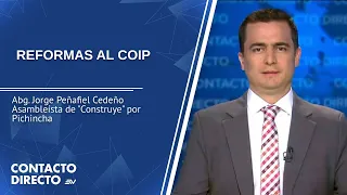 Entrevista con Jorge Peñafiel - Asambleísta de Construye | Contacto Directo | Ecuavisa